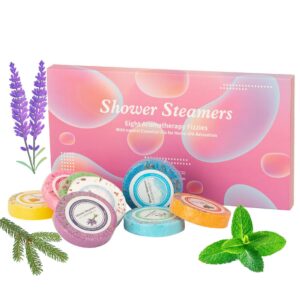 Shower Steamers Eight Fizzies With Natural Essential Oils For Home SPA Relaxation