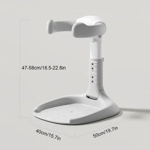 5-Speed Adjustable Baby Bath Seat with Non-Slip Base & Silicone Armrest – Foldable, Safe Bathing Assistant for Ages 6 Months–6 Years - Image 2
