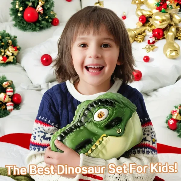 [Dinosaur Toys] 45pcs Realistic Dinosaur Toys For Kids | Dinosaur Figures With Eggs, Trees And Fences To Create Dinosaur Worlds, Educational Dolls, Perfect Gift For Boys And Girls - Image 6