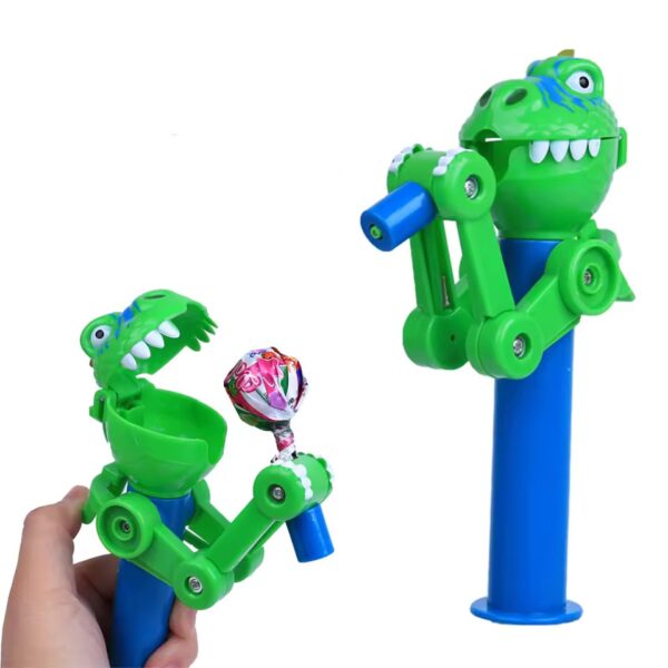 DinoPop Buddy - Dinosaur Lollipop & Snack Dispenser - Image 2