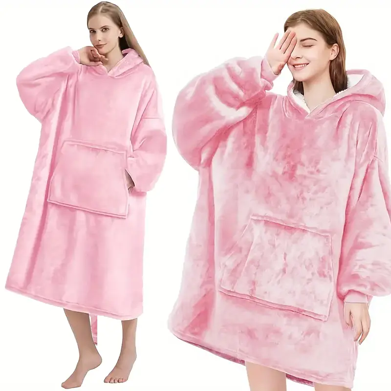 THE COMFY Original Shark Tank Featured Wearable Blanket Hoodie - Oversized & Microfiber All-in-One Coat-Like Jacket, One Size Fits All - Image 6