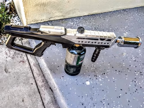Heavy Duty BBQ Flame Thrower With Adjustable Flame photo review